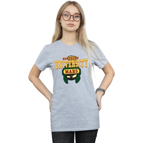 Abbigliamento Donna T-shirts a maniche lunghe Dessins Animés BI32756 Grigio