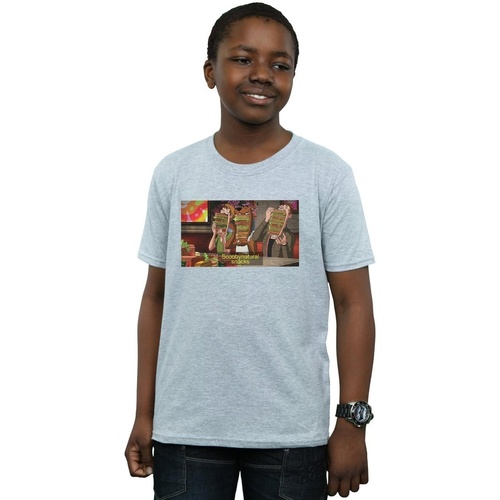 Abbigliamento Bambino T-shirt maniche corte Scoobynatural Supernatural Snacks Grigio