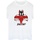 Abbigliamento Donna T-shirts a maniche lunghe Dessins Animés Sylvester England Face Bianco