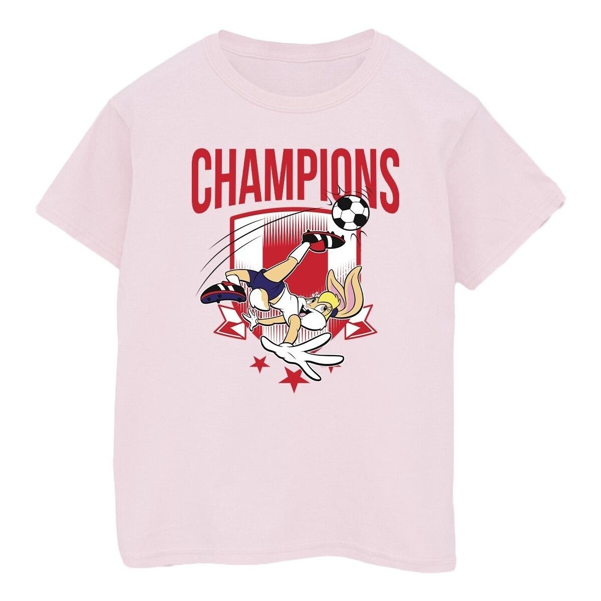 Abbigliamento Donna T-shirts a maniche lunghe Dessins Animés Lola Football Champions Rosso