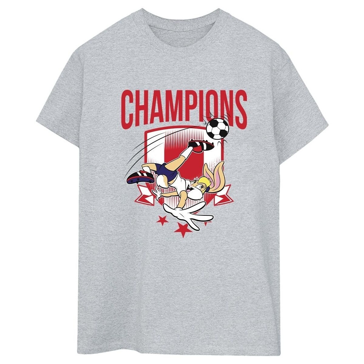 Abbigliamento Donna T-shirts a maniche lunghe Dessins Animés Lola Football Champions Grigio