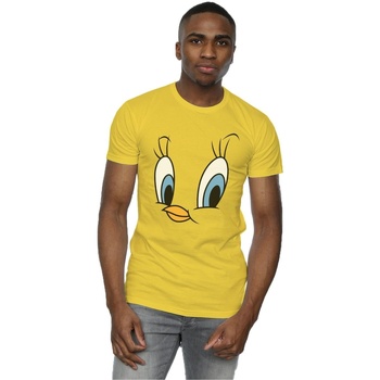 Abbigliamento Uomo T-shirts a maniche lunghe Dessins Animés Tweety Pie Face Multicolore