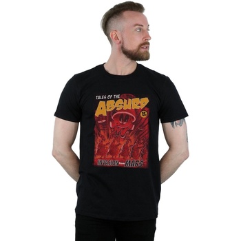 Abbigliamento Uomo T-shirts a maniche lunghe Dessins Animés Invasion From Mars Nero