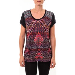 Abbigliamento Donna T-shirt maniche corte Custo Barcelona Top Luzio Newark multicouleurs Multicolore