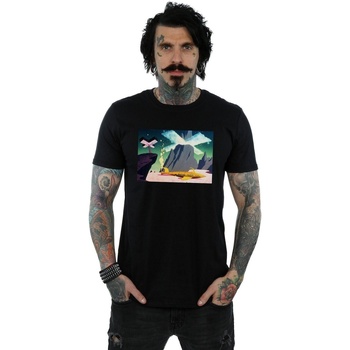 Abbigliamento Uomo T-shirts a maniche lunghe Dessins Animés Martian Maggot Nero