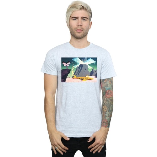 Abbigliamento Uomo T-shirts a maniche lunghe Dessins Animés Martian Maggot Grigio