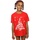 Abbigliamento Bambina T-shirts a maniche lunghe Disney Christmas Tree Rosso