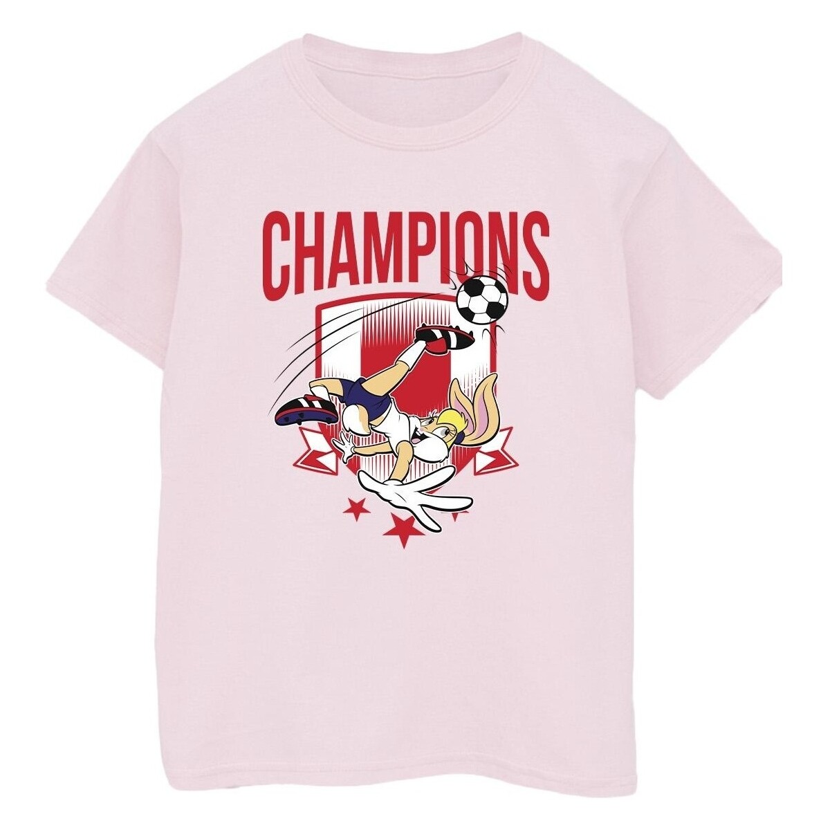 Abbigliamento Uomo T-shirts a maniche lunghe Dessins Animés Lola Football Champions Rosso