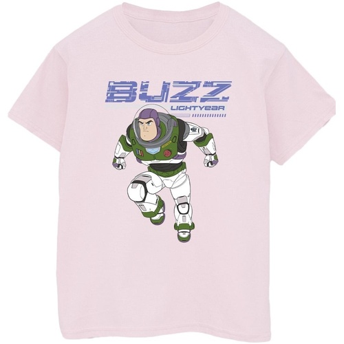 Abbigliamento Uomo T-shirts a maniche lunghe Disney Lightyear Buzz Jump To Action Rosso