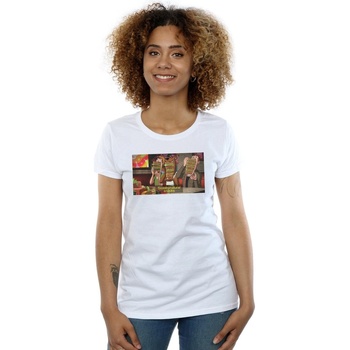 Abbigliamento Donna T-shirts a maniche lunghe Scoobynatural Supernatural Snacks Bianco