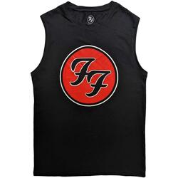 Abbigliamento Top / T-shirt senza maniche Foo Fighters RO5738 Nero