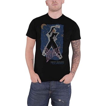 Abbigliamento T-shirts a maniche lunghe David Bowie 83' Tour Nero