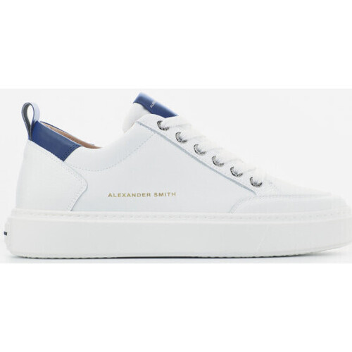 Scarpe Uomo Sneakers Alexander Smith sneakers Bond  BDM 3301 White Blu Bianco