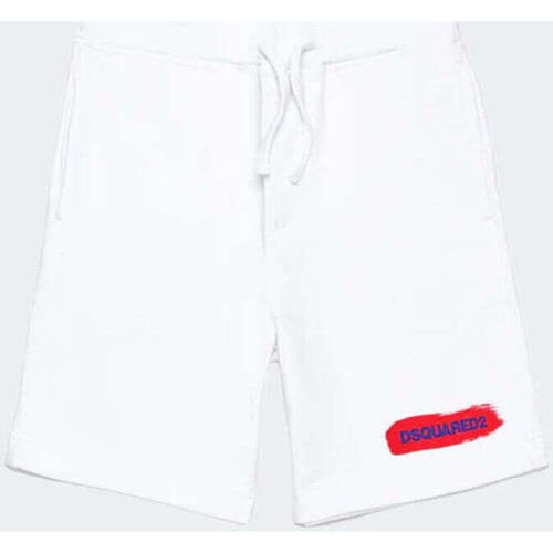 Abbigliamento Unisex bambino Shorts / Bermuda Dsquared  Bianco
