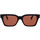 Orologi & Gioielli Occhiali da sole Retrosuperfuture Occhiali da Sole  America Brown CX5 Nero