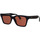 Orologi & Gioielli Occhiali da sole Retrosuperfuture Occhiali da Sole  America Brown CX5 Nero