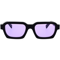 Orologi & Gioielli Occhiali da sole Retrosuperfuture Occhiali da Sole  Caro Purple 7C7 Nero