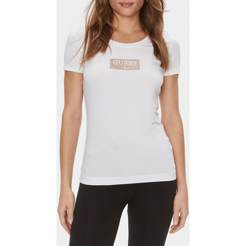 Abbigliamento Donna T-shirt maniche corte Guess W4RI33-J1314 Bianco