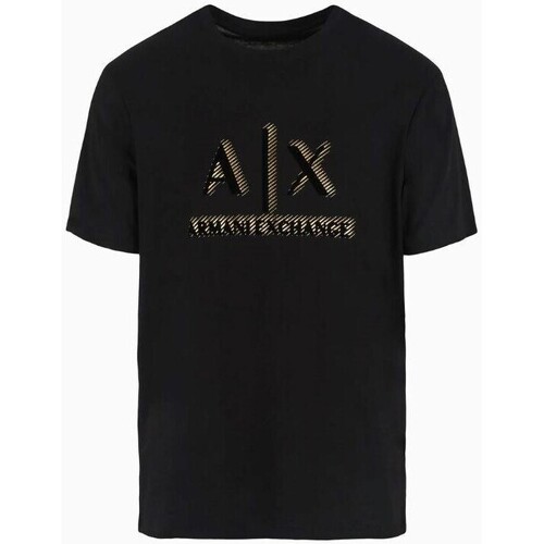 Abbigliamento Uomo T-shirt maniche corte EAX 3DZTSA ZJ9AZ Nero