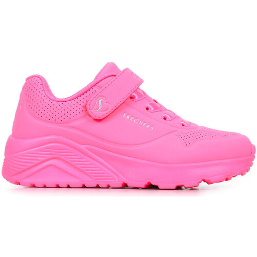 Scarpe Bambina Sneakers Skechers Uno Lite Rosa