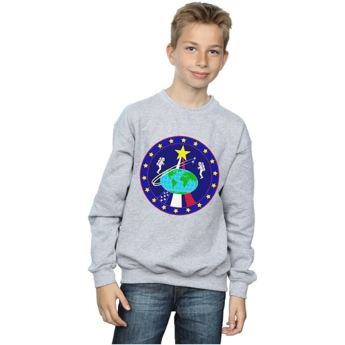 Abbigliamento Bambino Felpe Nasa Classic Globe Astronauts Grigio
