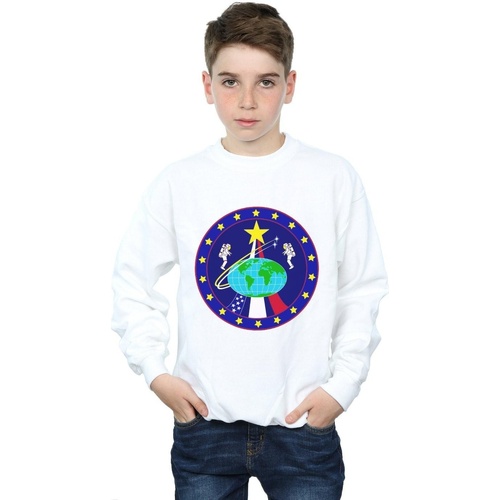 Abbigliamento Bambino Felpe Nasa Classic Globe Astronauts Bianco
