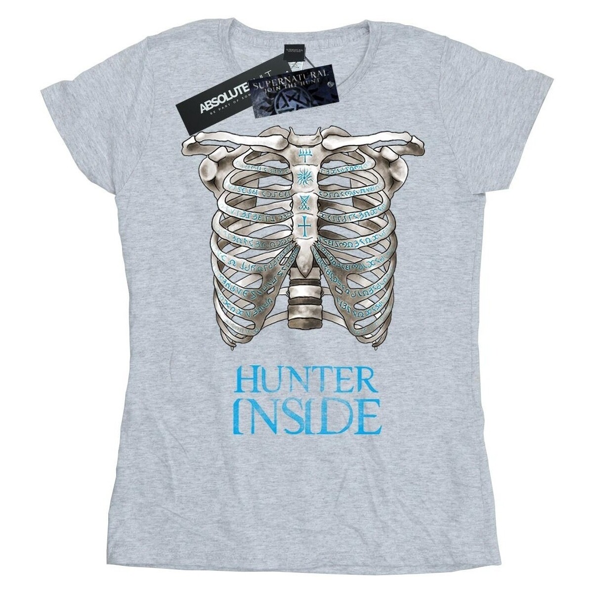 Abbigliamento Donna T-shirts a maniche lunghe Supernatural Hunter Inside Grigio