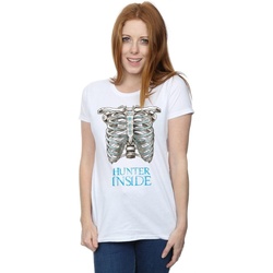 Abbigliamento Donna T-shirts a maniche lunghe Supernatural Hunter Inside Bianco