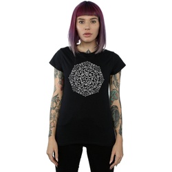 Abbigliamento Donna T-shirts a maniche lunghe Supernatural Symbol Circle Nero