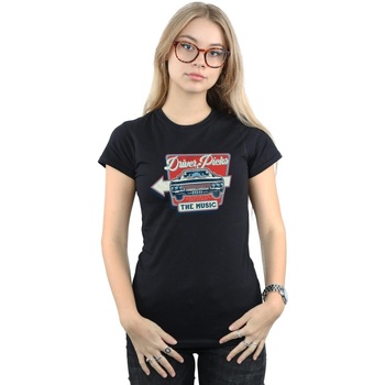 Abbigliamento Donna T-shirts a maniche lunghe Supernatural Driver Picks The Music Nero