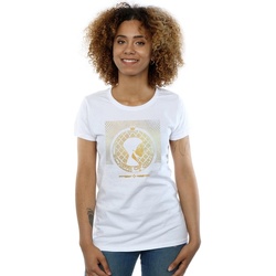 Abbigliamento Donna T-shirts a maniche lunghe Supernatural Abbadon Crest Bianco