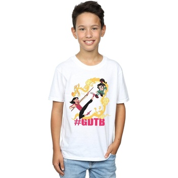 Abbigliamento Bambino T-shirt maniche corte Disney Wreck It Ralph Mulan And Vanellope Bianco