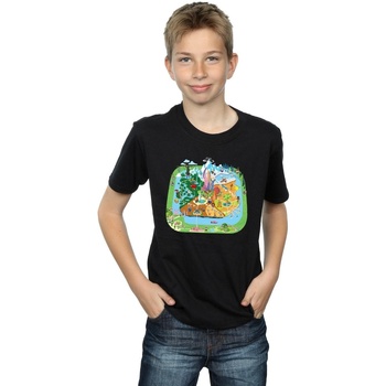 Abbigliamento Bambino T-shirt maniche corte Disney Zootropolis City Nero