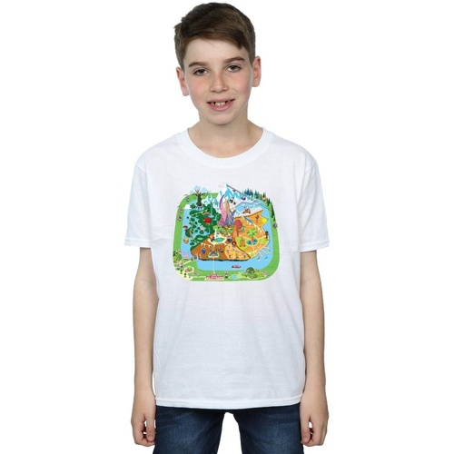 Abbigliamento Bambino T-shirt maniche corte Disney Zootropolis City Bianco