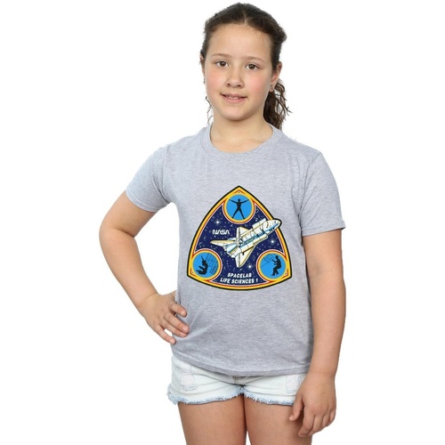 Abbigliamento Bambina T-shirts a maniche lunghe Nasa Classic Spacelab Life Science Grigio