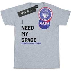 Abbigliamento Bambina T-shirts a maniche lunghe Nasa I Need My Space Grigio