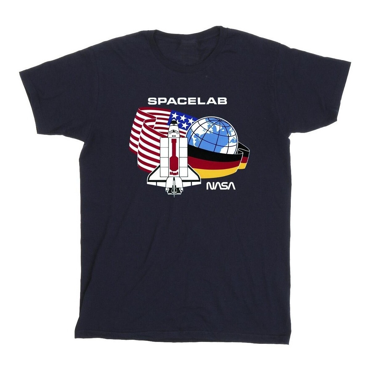 Abbigliamento Bambina T-shirts a maniche lunghe Nasa Space Lab Blu