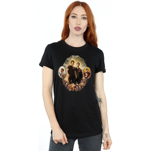 Abbigliamento Donna T-shirts a maniche lunghe Supernatural Holy Shrine Nero
