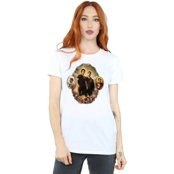 Abbigliamento Donna T-shirts a maniche lunghe Supernatural Holy Shrine Bianco