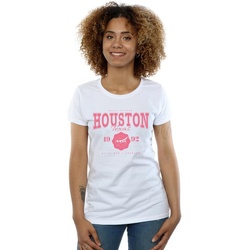 Abbigliamento Donna T-shirts a maniche lunghe Nasa Houston We've Had A Problem Bianco