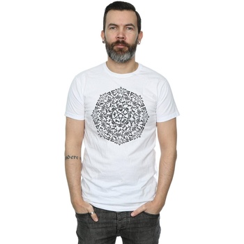 Abbigliamento Uomo T-shirts a maniche lunghe Supernatural Symbol Circle Bianco
