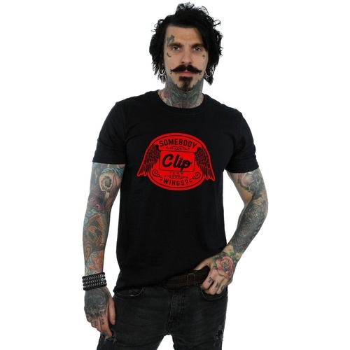 Abbigliamento Uomo T-shirts a maniche lunghe Supernatural Clip Your Wings Nero