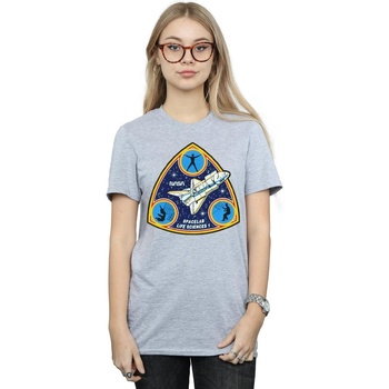 Abbigliamento Donna T-shirts a maniche lunghe Nasa Classic Spacelab Life Science Grigio