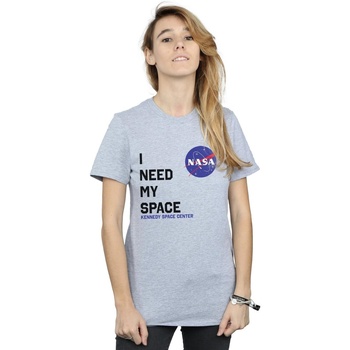 Abbigliamento Donna T-shirts a maniche lunghe Nasa I Need My Space Grigio