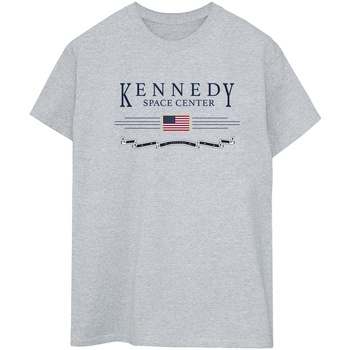 Abbigliamento Donna T-shirts a maniche lunghe Nasa Kennedy Space Centre Explore Grigio