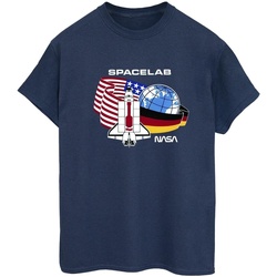 Abbigliamento Donna T-shirts a maniche lunghe Nasa Space Lab Blu