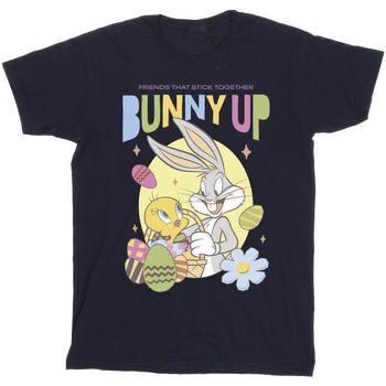 Abbigliamento Bambino T-shirt maniche corte Dessins Animés Bunny Up Blu