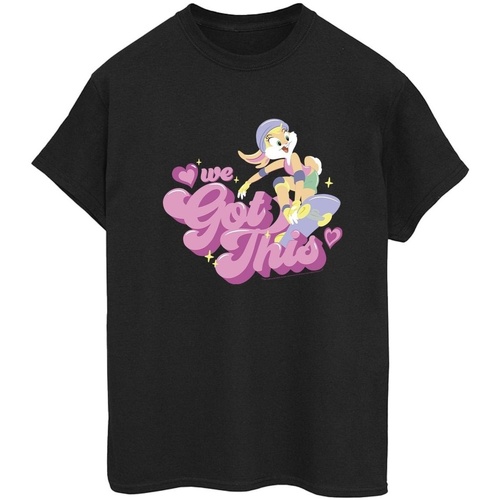 Abbigliamento Donna T-shirts a maniche lunghe Dessins Animés Lola We Got This Skate Nero