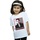 Abbigliamento Bambina T-shirts a maniche lunghe Marvel Avengers Endgame Black Widow Poster Bianco