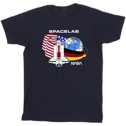 Abbigliamento Uomo T-shirts a maniche lunghe Nasa Space Lab Blu